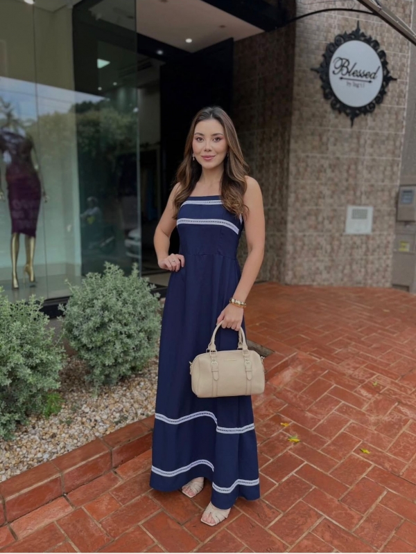 Vestido Larissa - Vestido Longo