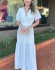 Vestido Rebeca - Vestido Branco Longo