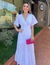 Vestido Helena - Vestido Longo Lesie Branco