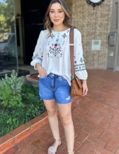 Blusa Flavia Bordada - Blusa Bordada