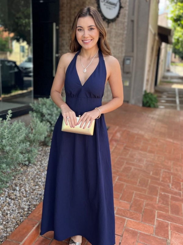 Vestido Lorena - Vestido Longo