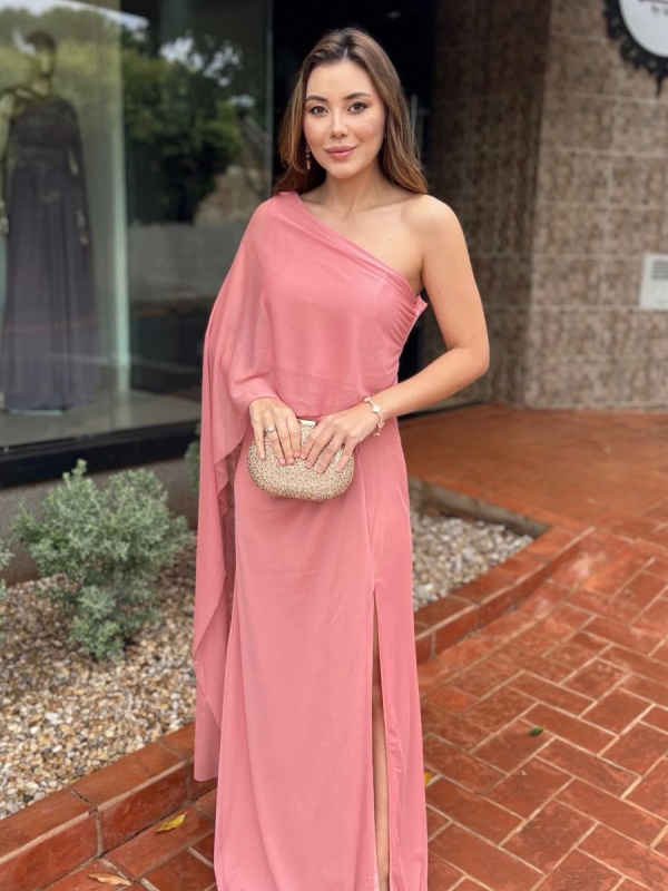 Vestido Ana Carolina - Vestido Longo Forrado