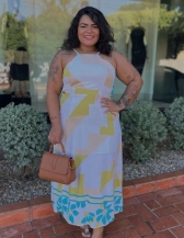 Vestido Fabrcia - Vestido Longo em Viscolinho