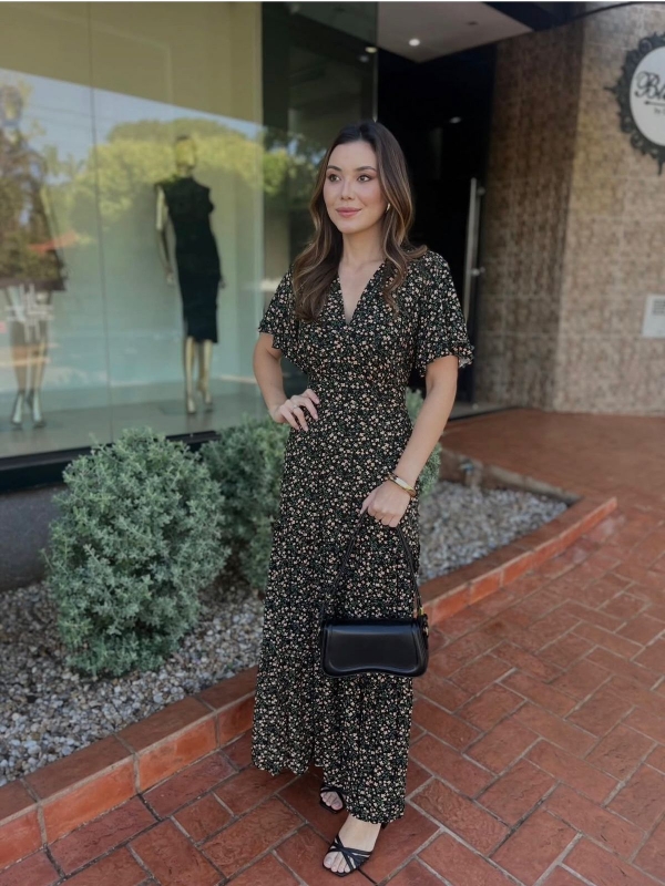 Vestido Camilla - Vestido em Viscolinho