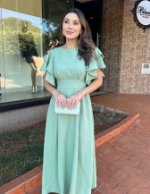 Vestido Renata - Vestido Longo em Tecido