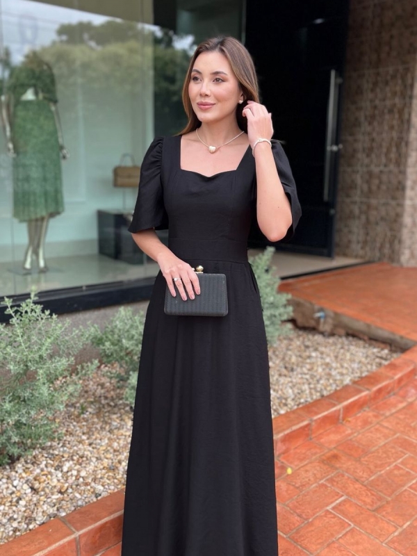 Vestido Nanda - Vestido Longo