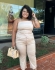 Conjunto Natalia - Conjunto Calça em Linho