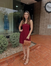 Vestido Ana Beatriz - Vestido Curto em Linho