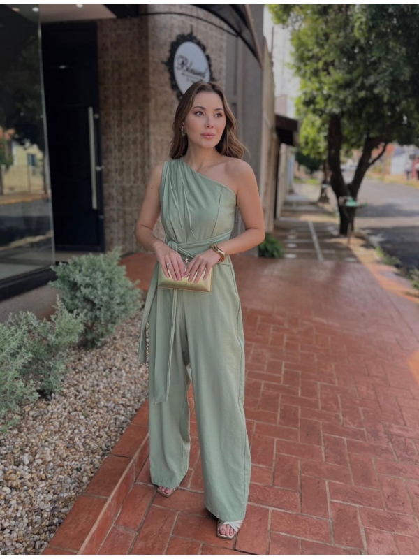 Macacão Priscila - Macacão em Viscolinho