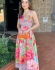 Vestido Estefany - Vestido Mídi Estampado