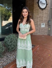 Vestido Tauane - Vestido Longo Bordado