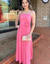 Vestido Esmeralda - Vestido Longo em Viscolinho