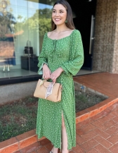 Vestido Isadora - Vestido Mídi em Viscolinho