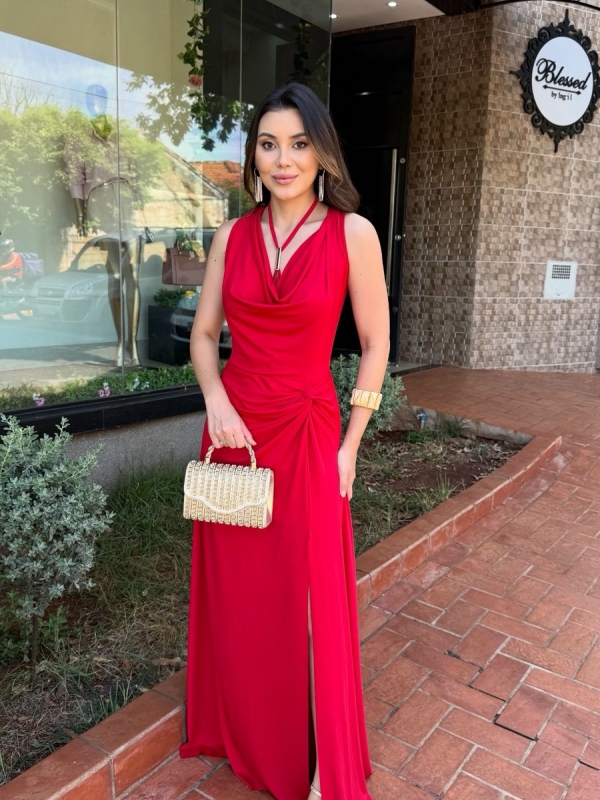 Vestido Bia - Vestido Longo Malha Liganete