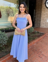 Vestido Isadora - Vestido Mídi em Viscolinho