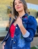 Jaqueta Mary - Jeans Bordada