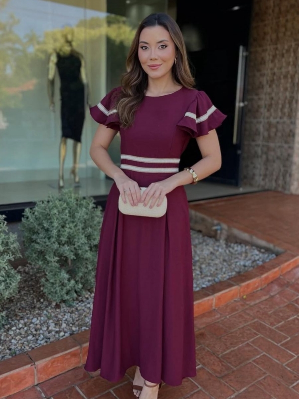 Vestido Leandra - Vestido Longo