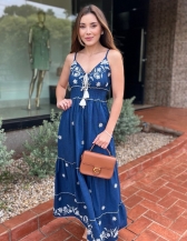 Vestido Janaina - Vestido Longo Bordado