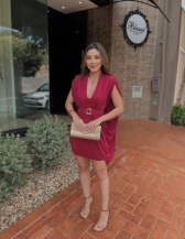 Vestido Yasmim - Vestido Curto em Malha