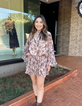 Vestido Isabella - Vestido Curto em Crepe de Seda