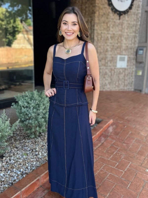 Vestido Geovanna - Vestido Longo