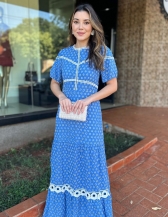 Vestido Ryanna - Vestido Longo em Renda