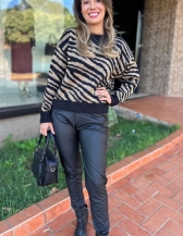 Blusa Camila - Tricot Estampa e Brilho