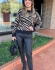 Blusa Camila - Tricot Estampa e Brilho