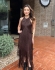Vestido Bianca - Vestido Midi Franja