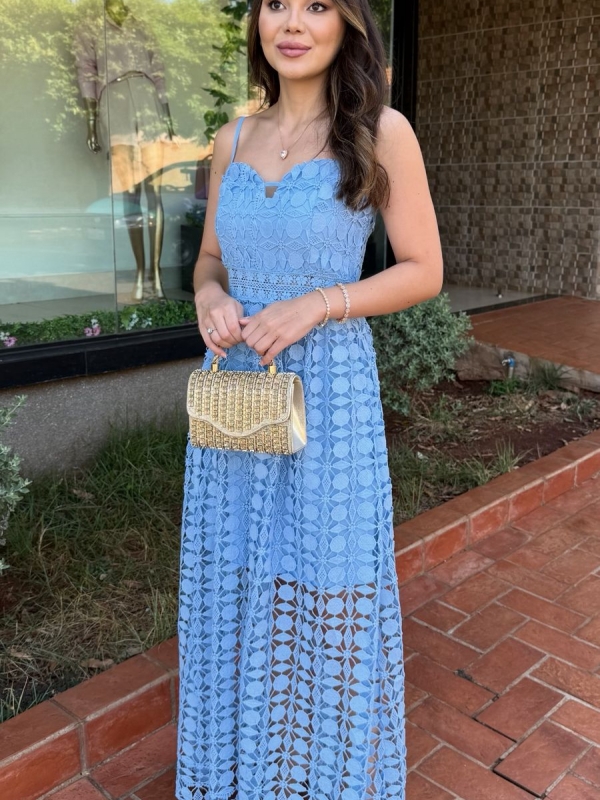 Vestido Fabiane - Vestido em Renda Gripir