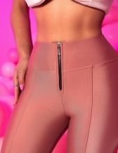 Calça Tyna - Calça Prada Flare Rose