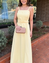 Vestido Joelma - Vestido Longo em Tecido