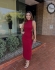 Vestido Amora - Vestido em Malha Canelada